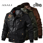 Men's Classical Motocycle Jacket Winter