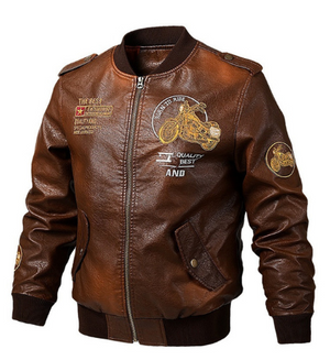 Men's Classical Motocycle Jacket Winter