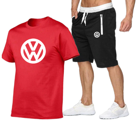 new Volkswagen two piece men's T-shirt + Shorts