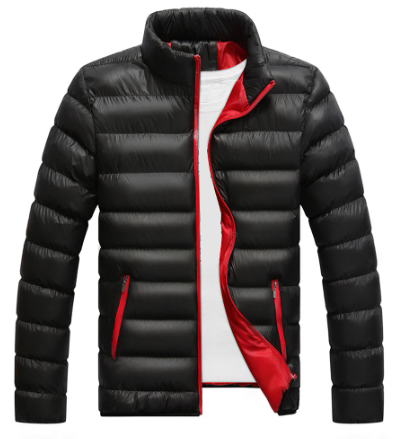 Winter mens slim jackets warm thick mens