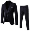 Luxury Mens Suits Set Grey Formal Blazer pants