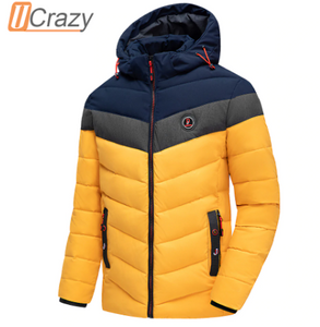 Men 2020 Winter Brand New Casual Warm Thick Waterproof Jacket