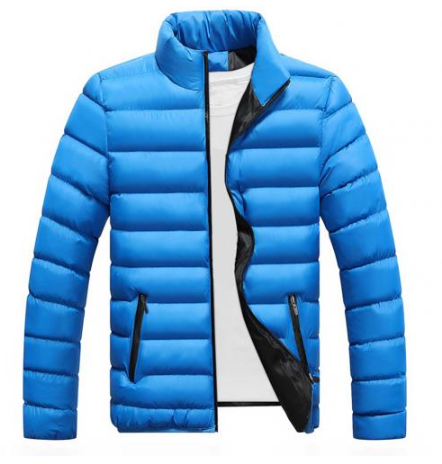 Winter mens slim jackets warm thick mens