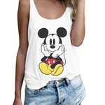 Camisole Tank Tops Women's Cartoon