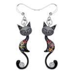 CHUHAN Unique Long Drop Earrings Bird Pendant Tassel Crystal Pendant Earrings Ladies Jewelry Design for Anniversary Party